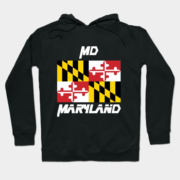 Maryland MD Hoodie by Edy